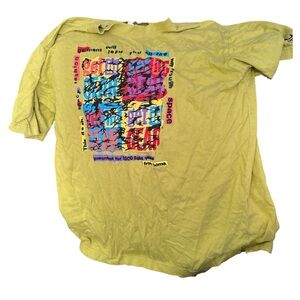 Graphic Short Sleeve Tee - Yellow